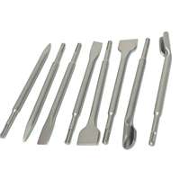 Burin à pierre creux large et plat SDS Max pour marteau perforateur électrique, idéal pour le béton, la pierre et la maçonnerie, qualité DIY, acier 40Cr, 50-52HRC