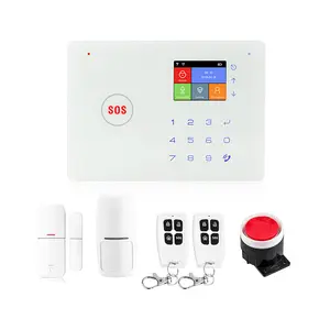 Smart Home RF433 Zigbee Hub Gateway Hệ Thống An Ninh Gia Đình Còi Báo Động Chống Trộm Wifi Gsm