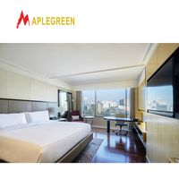 Muebles de Dormitorio Modernos para Hotel Hilton en Venta, Madera de Roble de 5 Estrellas de Indonesia para Apartamentos y Villas