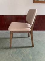 Chaise de salle à manger en bois design moderne à usage commercial pour la salle à manger Hôtel Outdoor Home Bar Park Très populaire pour les restaurants