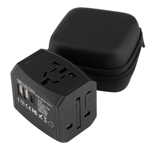2025 <span class=keywords><strong>RR</strong></span> voyage Compact chargeur mural en acier inoxydable plus récent 2AC adaptateur secteur universel international dans le monde petite prise pour - Product Image 6