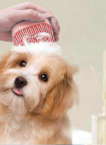 فرشاة سيليكون صانبة-مع حوض استحمام وتدليك القط/الكلب من أجل وقت الاستحمام - Product Image 5