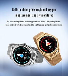 <span class=keywords><strong>Dafit</strong></span>-reloj inteligente deportivo para mujer, pulsera de metal con pantalla táctil grande, NRF52832, novedad de 2021 - Product Image 4