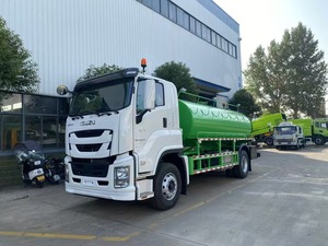 ISUZU 4x2 12000 litri 12 tonnellate di aspirazione delle acque reflue camion Diesel con cisterna settica per servizi di igiene manuale - Product Image 4