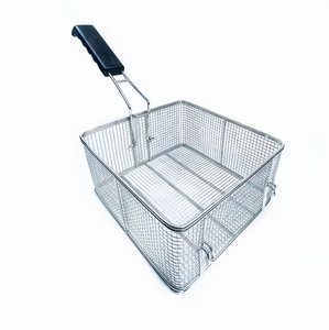 Stainless Steel Hotel Commercial deep fryer basket Fry Basket for countertop fryer deep fryer basket