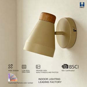 Commercial Grade Wall Lamp For Restaurants Hotels Cafes Durable Warm Ambient Light With Quick Mounting System