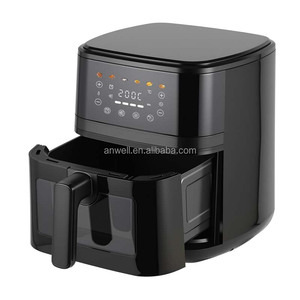 Freidora de Aire ANWELL de 5L sin Aceite, Pantalla <span class=keywords><strong>a</strong></span> Color, Eléctrica, Profesional, Ahorradora de Energí<span class=keywords><strong>a</strong></span>, en Oferta, con <span class=keywords><strong>Buen</strong></span> <span class=keywords><strong>Precio</strong></span> - Product Image 3