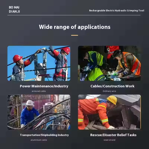 BM-300 300sqmm Đồng uốn tóc bồng công cụ pin-Powered cáp điện thiết bị đầu cuối cho các công cụ thủy lực hệ thống sạc - Product Image 2