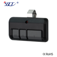Télécommande RF 433 MHz pour porte de garage, sans fil, code d'apprentissage, 3 boutons, pour volets roulants