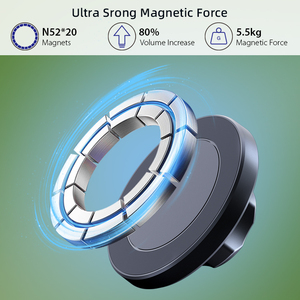 حامل من سبائك الألومنيوم قابل للتعديل للطاولة مع قاعدة مانعة للإنزلاق للهواتف الذكية العالمية - Product Image 5