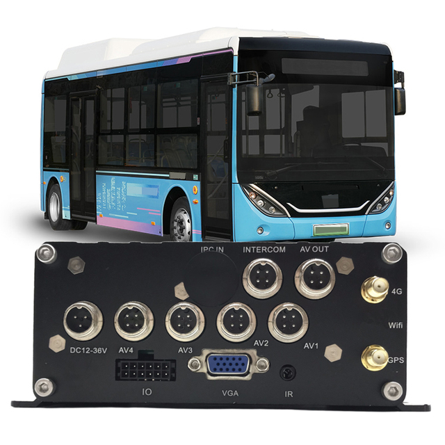 High Quality 4CH 4G GPS HDD MDVR Remote Monitoring Mobile DVR System for Truck Taxi Security