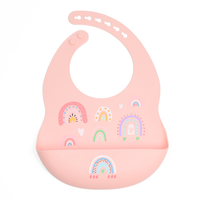 Ensembles de vaisselle pour bébé en silicone de qualité alimentaire, assiette anti-déversement, bols, bavoirs et cuillères au design moderne et mignon