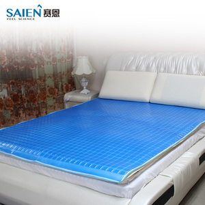 <span class=keywords><strong>Surmatelas</strong></span> en gel rafraîchissant pour l'été, plus épais de 1,5 cm/5 cm, universel pour tous les matelas, taille simple, taille <span class=keywords><strong>double</strong></span>, coussin en gel personnalisé - Product Image 1