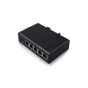YN-SF105P ESD xả Contact-8VK Din-Rail công nghiệp 5 cổng <span class=keywords><strong>PoE</strong></span> <span class=keywords><strong>Gigabit</strong></span> Ethernet chuyển đổi công nghiệp với 5 năm bảo hành - Product Image 1
