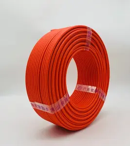 Solar Panel Extension Cable Copper Pv1-f 4mm2 Xlpe Insulation Red Tuv Solar Cable CableSolar Connector