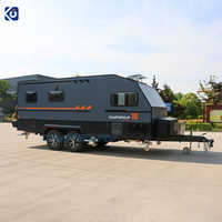 CAMPTRL Caravane de luxe australienne tout-terrain pour 4 personnes, camping-car en fibre de verre, caravane, camping-car, remorque de voyage
