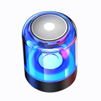 Bunte LED-Licht dusche Mini Bluetooth-Lautsprecher Subwoofer Bass drahtlose tragbare Lautsprecher