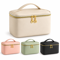 Trousse de Toilette de Voyage Grande Capacité avec Organisateur de Pinceaux et Poignée Supérieure pour Femmes, Personnalisable avec Logo, Vente en Gros