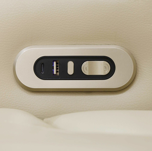 Hot Sale Leather Reversible Headrest <b>LED</b> Lights Power Sofa Set Recliner Function Apartment Living Room Furniture - Product Image 2