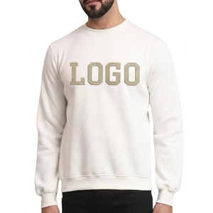 เสื้อสเวตเชิ้ตผู้ชายพรีเมียมคลาสสิคสำหรับฤดูหนาว ผ้าฟลีซ 100% คอตตอน ลายเรียบ เป็นมิตรกับสิ่งแวดล้อม ระบายอากาศได้ดี พิมพ์ลายดิจิทัล รับผลิตแบบ OEM ODM - Product Image 1