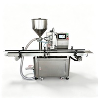 Machine de remplissage automatique à piston simple tête 5-1000ML pour pâtes et liquides, en acier inoxydable, pour le remplissage de miel, shampoing, jus, crème