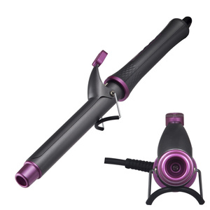 Tenaza – <span class=keywords><strong>fer</strong></span> à friser électrique professionnel, couleur personnalisée, infrarouge, petites vagues, 25mm, avec écran LCD - Product Image 4