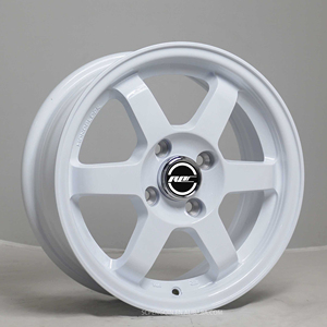 ล้อแม็กซ์ <span class=keywords><strong>TE37</strong></span> ขนาด 14 นิ้ว สำหรับรถยนต์นั่งส่วนบุคคล ขายส่งจากโรงงาน 4X100 4X114.3 แบบโมโนบล็อก - Product Image 4