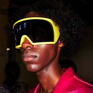 Gafas de Sol Punk Extra Grandes de Moda 2025 con Logotipo Personalizado, Gafas Deportivas UV400 con Lente de una Pieza para Hombre y Mujer - Product Image 5