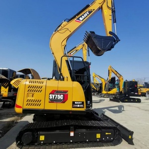 Used Sany75C 7Ton Excavator Digger <b>Small</b> Crawler Mini Excavator Engine Core SY55C SY60C SY65W SY75C SY80U SY95C SY135C SY155U - Product Image 3
