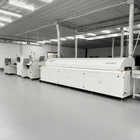 SMT moderne Line Up 2024 Assemblage de carte PCB SMT à montage en surface à faible coût en ligne de sélection et de placement SMT 2024 avec une large compatibilité