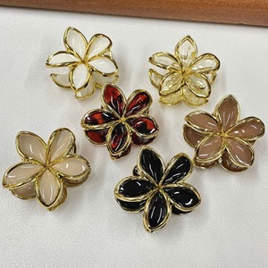 Nouvelles pinces <span class=keywords><strong>à</strong></span> cheveux en plumeria de style européen et américain, élégantes pinces <span class=keywords><strong>à</strong></span> fleurs d'été, pinces <span class=keywords><strong>à</strong></span> cheveux en frangipanier pour femmes - Product Image 5