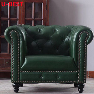 U-BEST Divano Chesterfield Trapuntato di Design, Set di Mobili per Soggiorno - Product Image 4