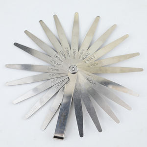 Stainless Steel High Accuracy High-precision Single-piece Feeler Gauge 0.05-1.0mm Thickness <b>Gap</b> Valve Clearance Measuring Gauge - Product Image 2