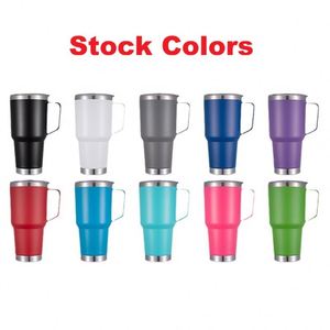 Vaso Térmico de Acero Inoxidable 304 de 30 oz para Viajes y Auto, con Asa, para Cerveza, de Alta Calidad, al por Mayor - Product Image 6