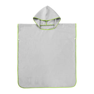 <span class=keywords><strong>Poncho</strong></span> de plage en microfibre sans sable pour enfants, robe de plage à rayures, serviette de bain en gros - Product Image 3