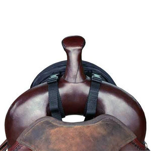 Sac de selle pour cheval en nylon 1680D résistant avec logo personnalisé, poche pour pommeau de selle, pour la randonnée à cheval - Product Image 2