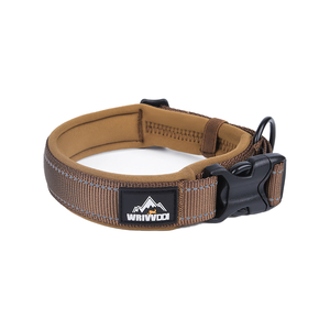 Adjustable Breakaway Nylon Modern Eco-Friendly <strong>Dog</strong> <strong>Collar</strong> Reflective Solid <strong>Color</strong> Large <strong>Dogs</strong> Anti-Pull Walking Leash Attachment - Product Image 2