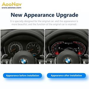 Lecteur de tableau de bord 12,3 pouces pour BMW X1 X2 Série 1 Série 2 2013-2022 Écran LCD numérique stéréo Affichage du compteur de vitesse virtuel Linux - Product Image 3