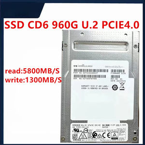 Nuovo originale per Kioxia Server KCD6XLUL960G CD6 960G 3.84T <span class=keywords><strong>2</strong></span>.5 U.<span class=keywords><strong>2</strong></span> NVME GEN4 PCIE4.0 SSD nuovo non aperto 1DWPD - Product Image 2