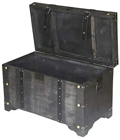 Винтажный деревянный багажник антикварный багажник для хранения древесины для спальни гостиной