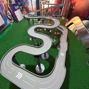 Juego de Carreras Interactivo Personalizable para Interiores, Tipo Carnaval, con Bolas de Billar, Pinball, Batalla de Física, Pista de Carreras - Product Image 3