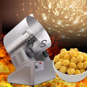 Machine à popcorn au caramel avec assaisonnement et sucre enrobé, et machine à emballer les fleurs aromatisées - Product Image 3