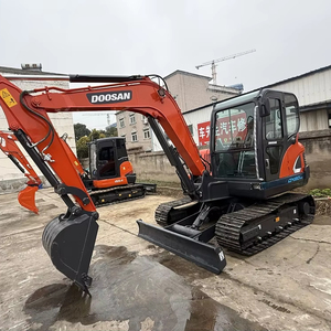 รถขุดมือสองเกาหลี Doosan DX60-9C ขนาด 6 ตัน รถขุดตีนตะขาบขนาดเล็กมือสอง ราคาแข่งขัน มีสินค้าในสต็อก - Product Image 1