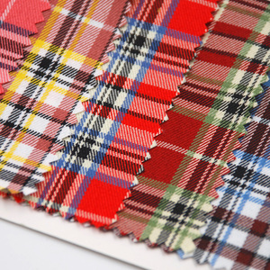 Bông polyester tùy chỉnh thiết kế đầy màu sắc đồng phục trường học kiểm tra vải - Product Image 4