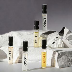 Eco-friendly Recyclable Custom Empty Round clear <b>Perfume</b> <b>Sample</b> <b>Bottle</b> 1.5ml 2ml 3ml 5ml Mini <b>Perfume</b> <b>Bottle</b> With Spray Cap - Product Image 2