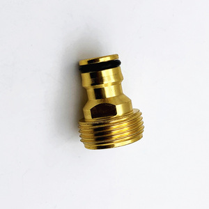 Aluminium 3/<b>4</b> Inch Male <b>Garden</b> Water Connector Threaded Forging Durable Bulk Hose Fitting - Product Image 2