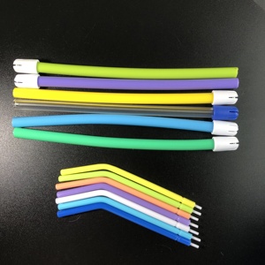 Odontologia orale monouso dentale a basso Volume punta di aspirazione dentaria Saliva espulsore aspiratore tubo - Product Image 3