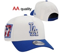 Casquette de baseball AA de haute qualité 2026 en gros, casquette hip-hop ajustable brodée en 3D, style Yankees