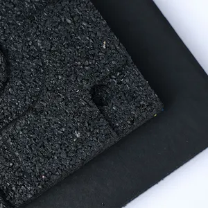 20mm kalınlık EPDM granülleri kompozit spor paspaslar kauçuk zemini