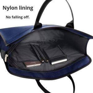 Sac à documents Oxford imperméable de grande capacité, épaissi, fermeture éclair portable, rangement professionnel, mallette pour hommes et femmes - Product Image 2